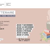 « Café littéraire » à la bibliothèque LVE Tove-Jansson