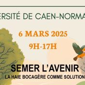 Colloque “Semer l’avenir : la haie bocagère comme solution – Sensibiliser et mobiliser”