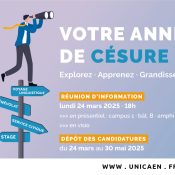 Année de césure 2025-2026