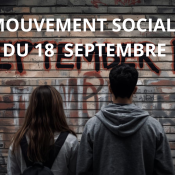 Mouvement social du 18 septembre
